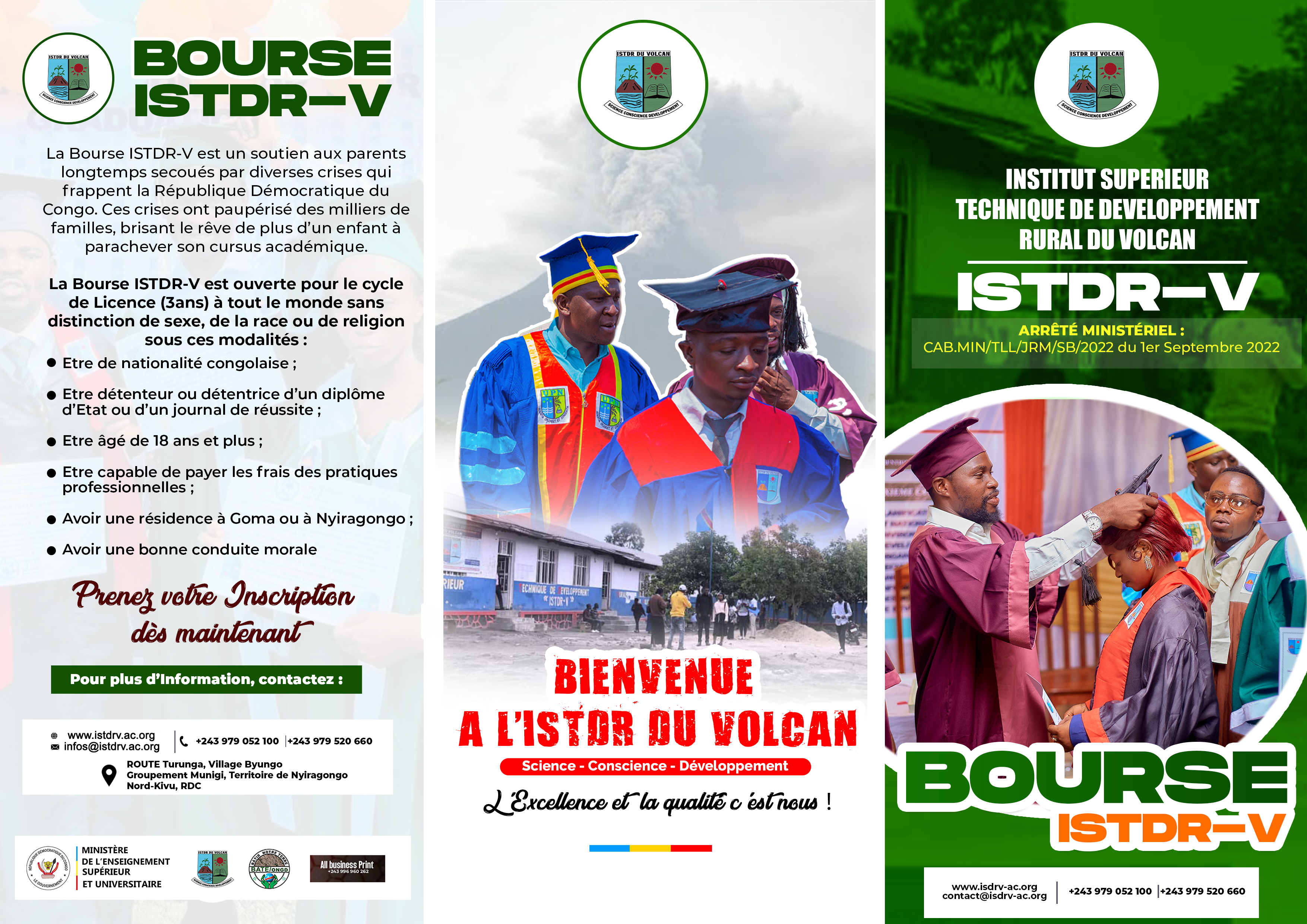Venez construire votre avenir avec l’ISTDR-V
